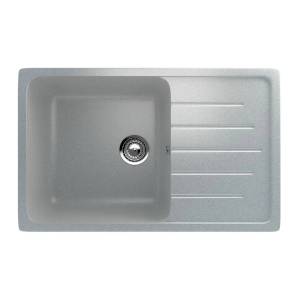 Мойка кухонная Uperwood Simple (Симпл) UPD-302-310 серая, 75x50