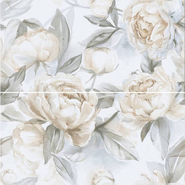 Керамогранит Staroslim Decors Elite Peonies Decor A+B Matt 60x120