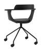 Кресло компьютерное Stool Group Doulton D-002GC seat black DUAL черный фото 7