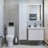 Тумба под раковину Briz Бьелла 364 03-18070-06 00 БЕЛ, белый глянцевый, 70x44 фото 2