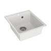Мойка кухонная Maretti Kitchen KT425-WH белый, 42.5x48.5 фото 2