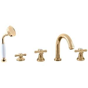 Смеситель Rav Slezak Morava MK162.5PZ золотой