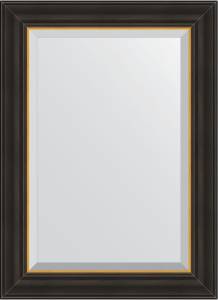 Зеркало Evoform Exclusive BY 3923 54x74 см черное дерево с золотом