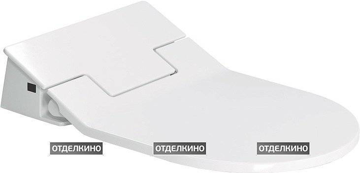 Крышка-сиденье Duravit ME by Starck 611000 002000300 с микролифтом, функция биде