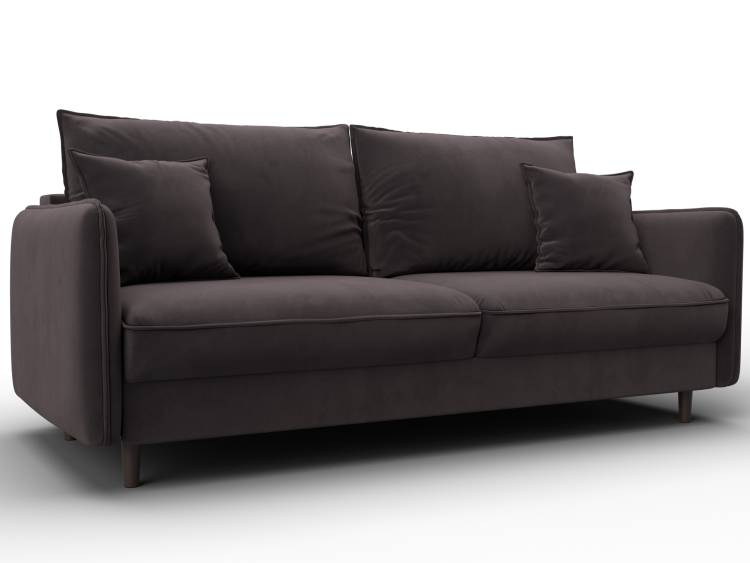 Диван прямой Лига Диванов Лига-064 134779 Коричневый