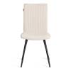 Стул Tetchair Monte Carlo Trend 25234 молочный, черный, велюр фото 5