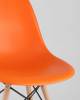 Стул Stool Group Eames Style DSW Y801-V SEAT orange DUAL оранжевый, разборный каркас фото 8