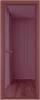 Межкомнатная дверь Profil Doors 1 AV цвет профиля Красный антрацит, стекло безопасное 6 мм фиолетовое шпион 600x2000