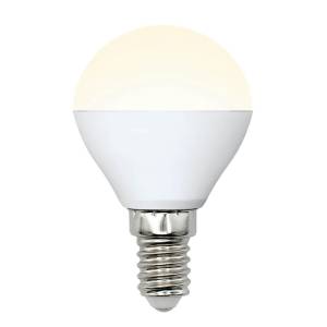 Лампа светодиодная Uniel Multibright LED-G45-6W/WW/E14/FR/MB PLM11WH