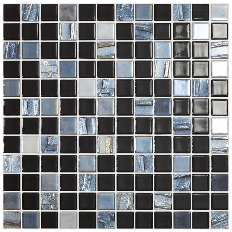 Мозаика Vidrepur Astra Black Черный 31.7x31.7