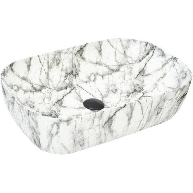 Раковина Weltwasser WW Elbach 10000004554 2143P M805 60 см, под белый мрамор