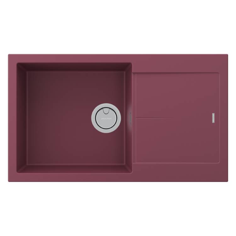 Мойка кухонная Paulmark Extensio 86 PM988650-ME Merlot, 86x50