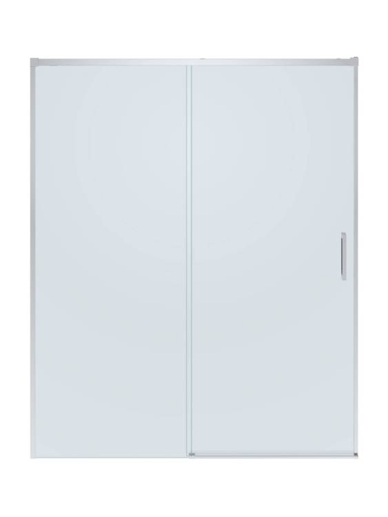 Душевая дверь в нишу Cezares PLANE-BF-1-150-C-CR профиль хром, стекло прозрачное, 150x195