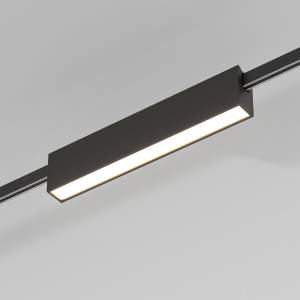 Трековый линейный светодиодный светильник Elektrostandard Esthetic Magnetic 85123/01 12W 3000K черный