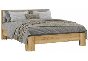Кровать Woodville Элла КР 03 547979 белый/дуб крафт золото 160x200