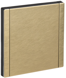 Заглушка с суппортом IEK Forte&Piano FP-PL10-M-K37 шампань