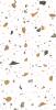 Керамогранит Arcadia Ceramica Terazzo GI8013-A Blanco Matt Glossy INK 60x120
