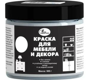 Краска для мебели и декора Новбытхим база C 0.5 кг