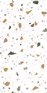 Керамогранит Arcadia Ceramica Terazzo GI8013-A Blanco Matt Glossy INK 60x120