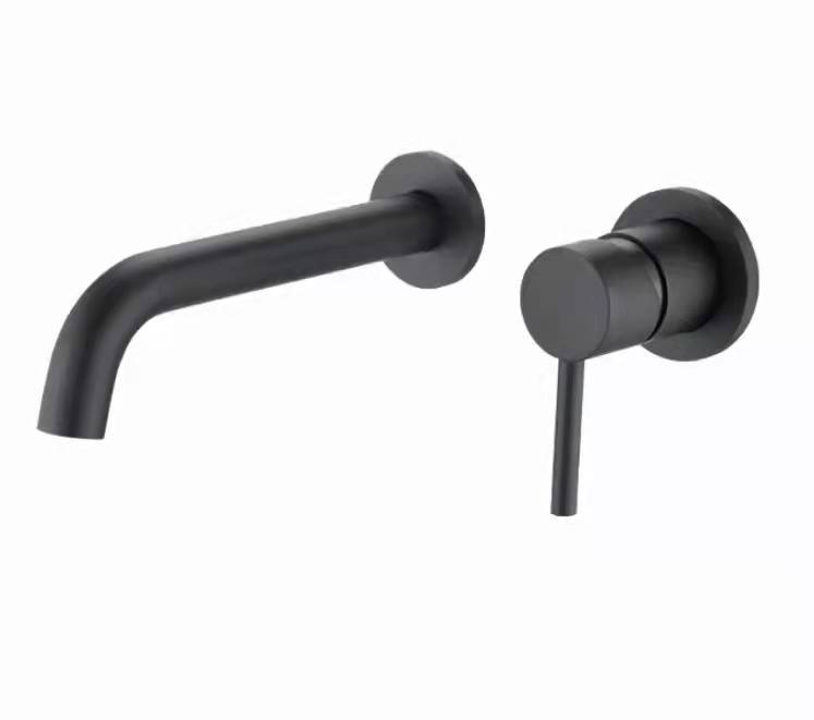 Смеситель для раковины Creto Element 2.0-WSM-BK черный матовый