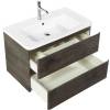 Тумба с раковиной Belbagno Albano-Cer ALBANO-CER-800-2C-SO-RNG 77x44x50 Robere Nature Grigio подвесная с двумя выкатными ящиками фото 6