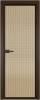 Межкомнатная дверь Profil Doors 1 AV цвет профиля Деорэ, стекло безопасное 6 мм мору золото 600x2000