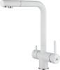 Смеситель для кухни Paulmark Skalen Sk213020-WH белый матовый