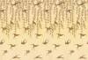 Бесшовные Eco обои Ortograf Flora 31163 Japanese Birds beige Ворс ОЕ