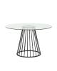 Стол обеденный Stool Group Ливерпуль FDC7012 GB glass top DUAL стекло 120x120x75