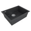 Мойка кухонная Paulmark Neo Classic 60 PM966044-AN Антрацит, 60x43.5 фото 2