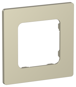 Рамка 1-постовая IEK Flite FI-M12-32-20-K37 шампань