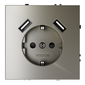 Розетка встраиваемая Voltum S70 VLS040404