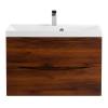Тумба под раковину BelBagno MARINO-800-2C-SO-RC-P подвесная, Rovere Ciliegio, 80x45