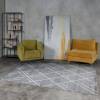 Ковер Daria L348A Grey/White 1.5x3 м фото 8