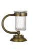 Стакан Boheme Murano 10911-BR настольный для зубных щеток Murano Bronze