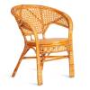 Кресло Tetchair Pelangi 02/15B 12847 мед, ротанг, без подушки
