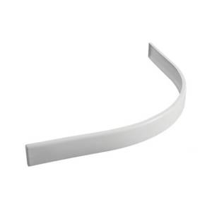 Экран для поддона Cezares TRAY-AS-RH-120/90-100-SCR-L левый, белый
