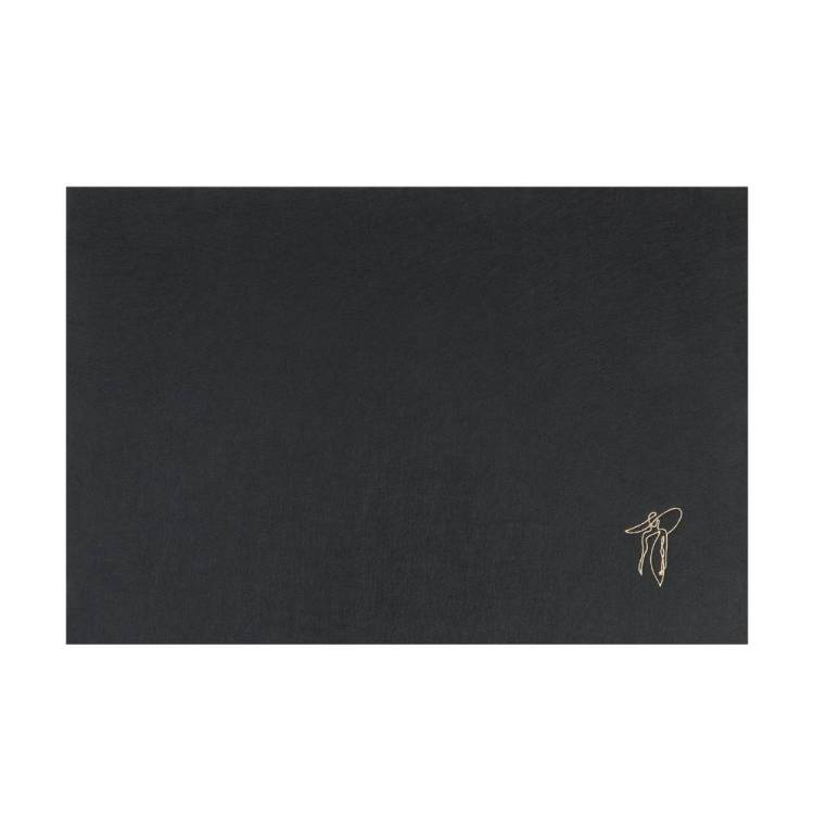 Плейсмат Eglo Lakandava 420138 черный, золотой 30x45