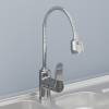 Смеситель для кухни Avrora Kitchen AV9001 с высоким гибким изливом, хром фото 3
