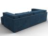 Диван угловой Лига Диванов Лига-061 131147 Синий фото 5