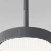 Подвесной светодиодный светильник Elektrostandard Plate 50260 LED 14W 4000K графит фото 4