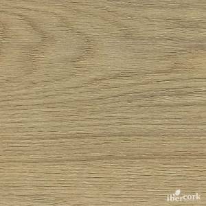 Пробковое покрытие IberCork Робле делюкс c HD печатью Замковое 1220x210x10.5