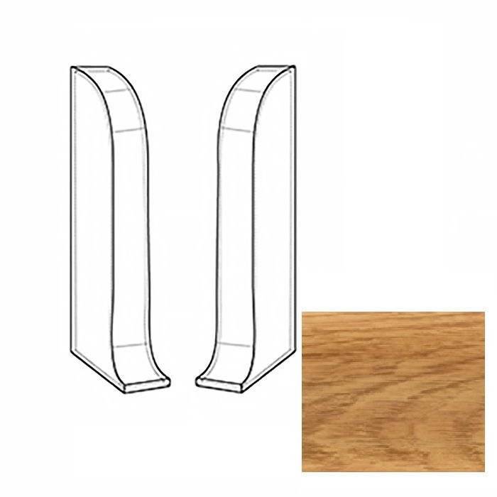 Заглушки LinePlast Магнатский Дуб L036 58 мм (пара)