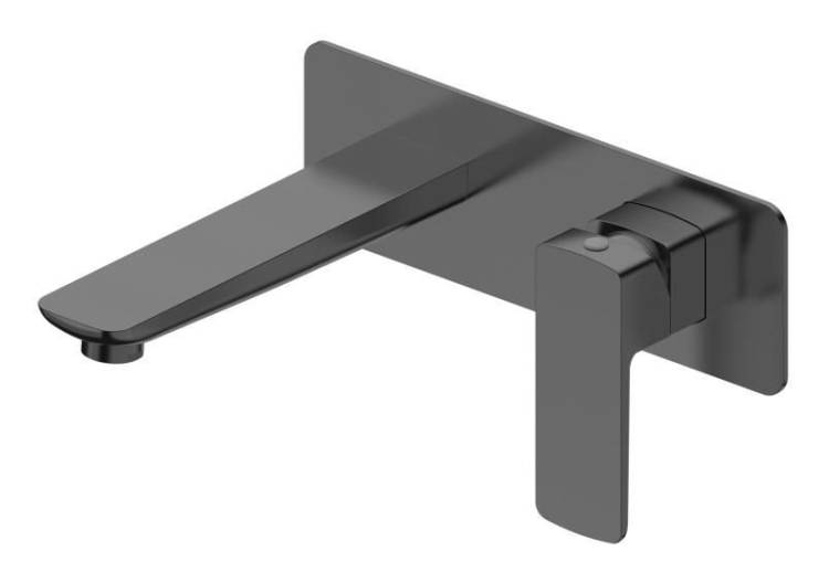 Смеситель для раковины Oliveeka D OL-869003-BGM с внутренней частью, оружейный металл