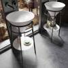 Мебельная раковина Kerama Marazzi Cono 44 встраиваемая сверху, белая глянцевая фото 6