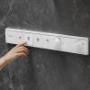 Термостатический смеситель Hansgrohe RainSelect 15382700 для ванны, белый матовый фото 3