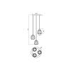 Подвесной светильник Vele Luce Elision VL5593P23 фото 4