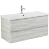Тумба под раковину Belbagno Albano-Cer ALBANO-CER-1050-2C-SO-RVB 102x44x50 Rovere Vintage Bianco подвесная с двумя выкатными ящиками фото 2