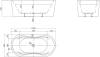 Акриловая ванна BelBagno BB407-1600-800 160x80 фото 3
