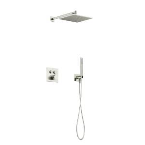 Душевой комплект Sancos Linn SC9022BN никель брашированный, с термостатом, с внутренней частью